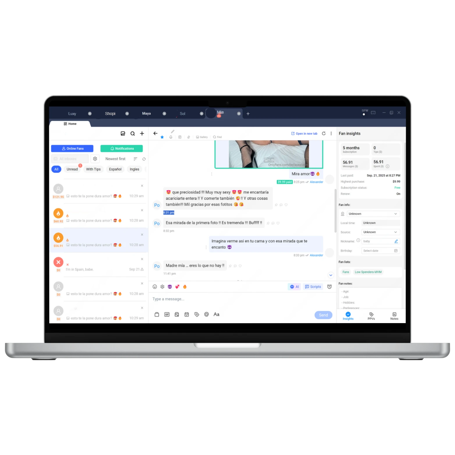Contratar Chatters OnlyFans